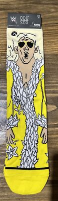 Ric Flair Odd Sox WWE Wrestling Crew Socks Size 8-12 New Wooooo!
