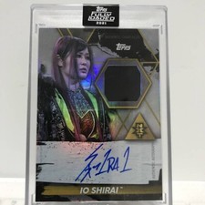 IO SHIRAI TOPPS FULLY LOADED CHAIR RELIC Autograph Signature Limited to 99 c172
