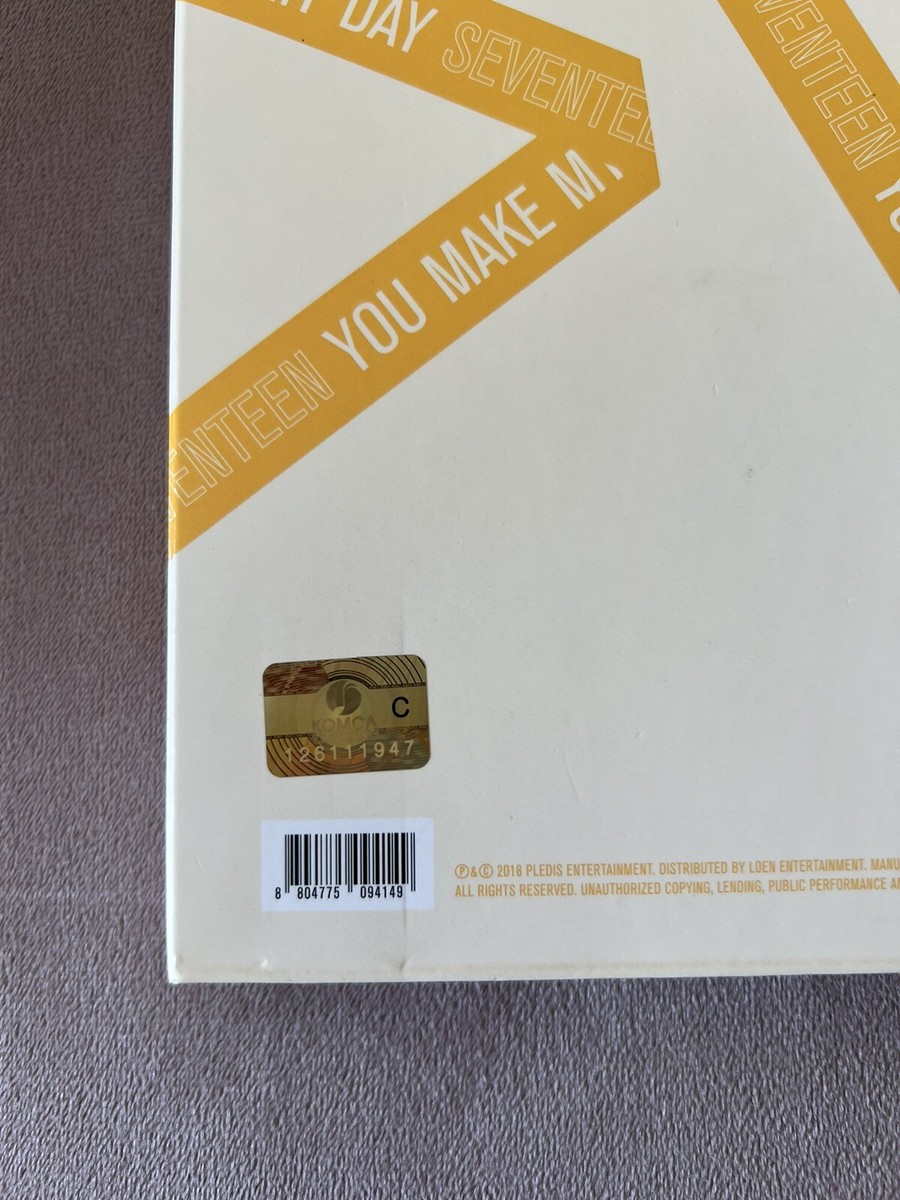 【WE MAKE YOU】 SEVENTEEN 直筆サイン入りCD WE MAKE YOU (CD+20P PHOTO BOOK) : SEVENTEEN | HMV&BOOKS