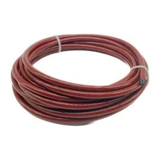 1-10M 3AN AN3 ID:1/8" PVC Stainless Steel Braided PTFE Fuel Hose Oil Brake Line