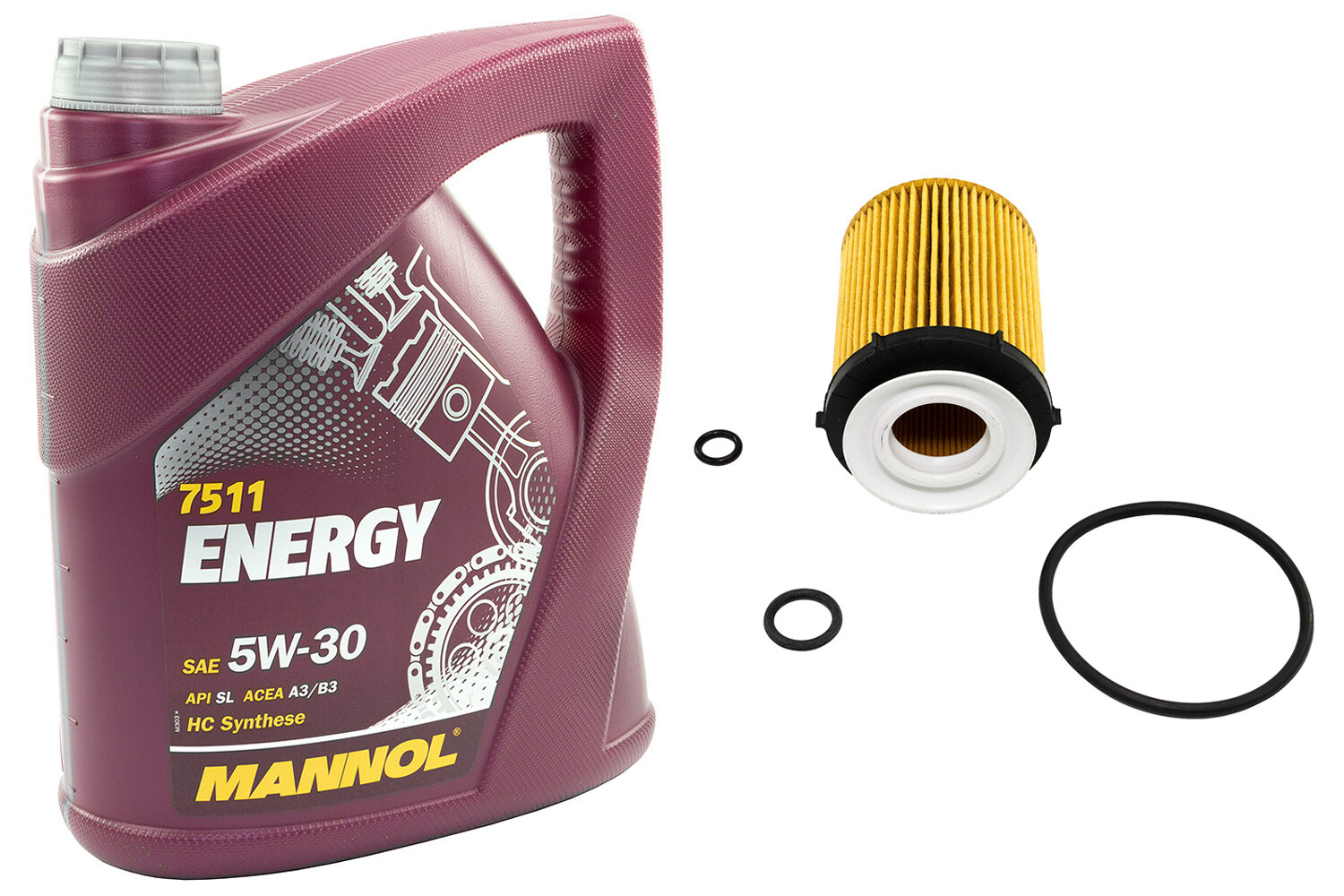 Ölwechsel Set Für 1.7 CDTI - Inklusive Ölfilter, 5L 5W30 Öl & Verschlussschraube