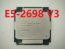 Intel Xeon E5-2698 V3 2.30GHz 16-Core SR1XE LGA2011-3 CPU Processor 2698V3