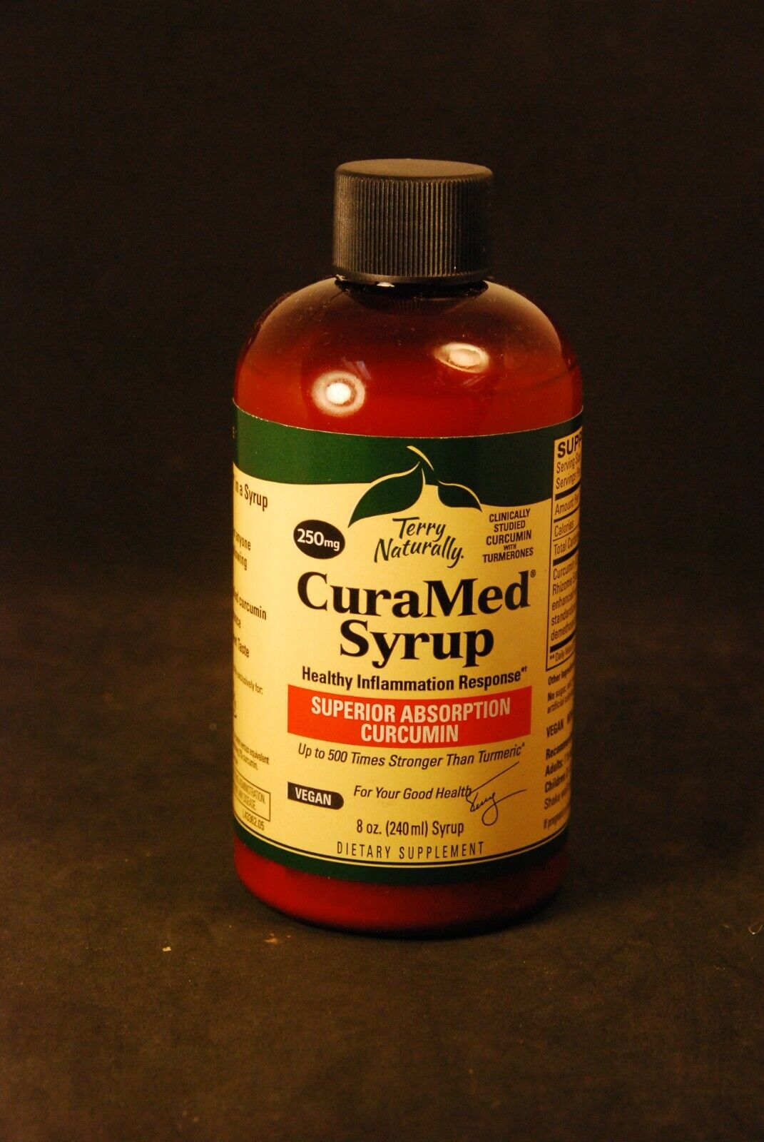 Terry Naturally CuraMed Syrup 8 Oz. Superior Absorption Curcumin