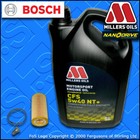 SERVICE KIT for AUDI S3 (8P) 2.0 TFSI OIL FILTER MILLERS CFS NT+ OIL (2006-2013)