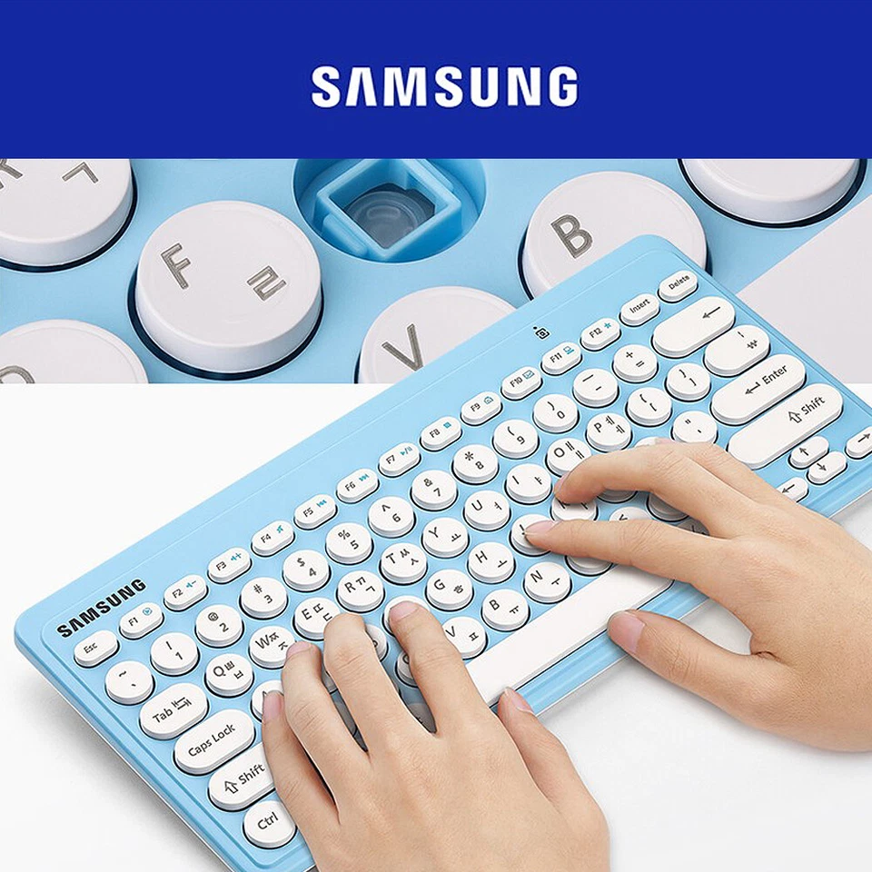 SAMSUNG Wireless Mini Keyboard Mouse Set SRP-9600U Superior Performance Reliable - Image 3 of 4