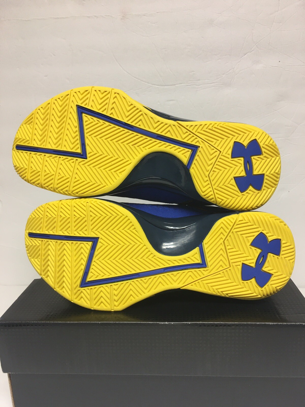 Under Armour Curry 1 Low Mens Size 8 Royal Taxi “Dub Nation” Basketball Shoes thumbnail 9