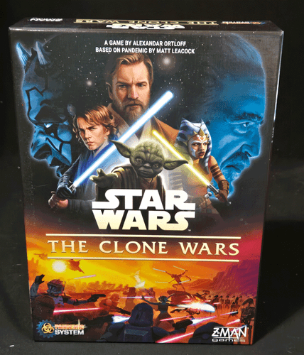 Z-Man Games Star Wars The Clone Wars Pandemic System Strategy Board Game