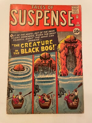 Tales Of Suspense # 23 FN- Pre-Marvel Atlas Comic Book Stan Lee Kirby 12 LI2