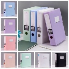 A4 Document File Box Document Storage Bag Portable Office Folder Desk Organizer