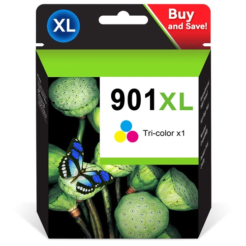 901XL 901-XL Ink Cartridge For HP Officejet 4500 J4540 J4550 J4580 J4640 Printer - Picture 8 of 11