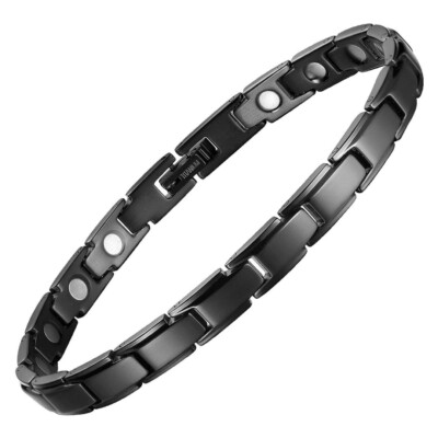 Thinnest Magnetic Bracelet 18 magnets women men Balance Energy Power Love Joy RX