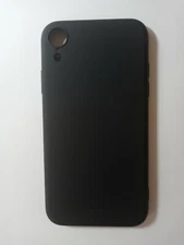  JBZTech Liquid Silicone Case foriPhone XR, Shockproof Full Body.Black.