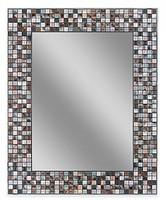 Copper Tile 24-inch X 30-inch Frameless Mirror Copper Tile 24-inch X 30-inch Frameless Mirror