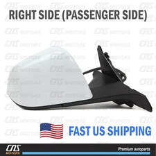 Power Mirror Assembly Fits Tesla 2020-2024 Model Y 13Pin White Right Side