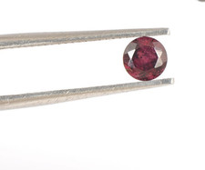 6mm Round Cut Rhodolite Garnet Gemstone Loose gemstones  - 1 PCS