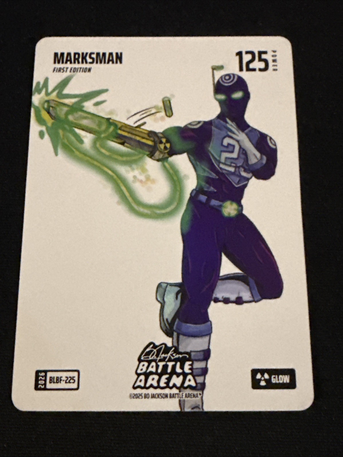 2026 Bo Jackson Battle Arena MARKSMAN LAURI MARKKANEN #BLBF-225 Blizzard Glow SP