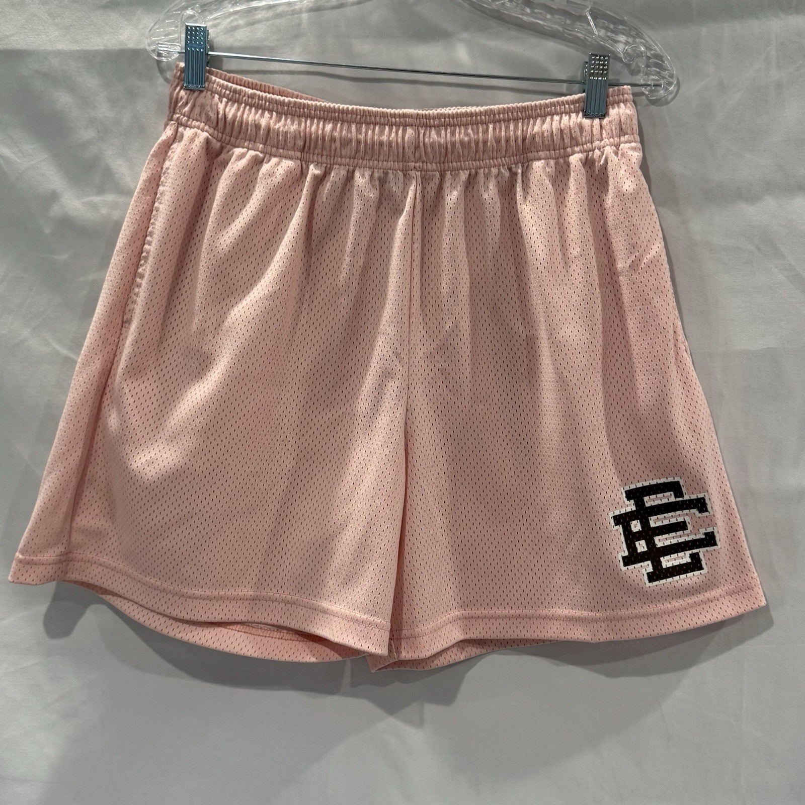 Eric Emanuel Signature Basic Short. Pink With Bro… - image 1