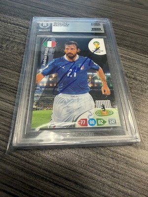 2014 ADRENALYN XL BRAZIL - ANDREA PIRLO - SIGNED BECKETT AUTHENTIC AUTO 10