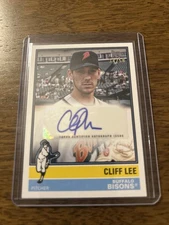 2025 Topps Pro Debut Cliff Lee Auto ML-CL /50