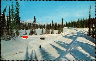 Snow on Canada's Highest Mountain Hwy in BC, Kootenay Skyway Dexter Color Chrome
