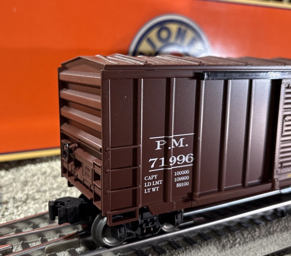 LIONEL~Pere Marquette LCCA 50’ DOUBLE DOOR BOXCAR #71996~O Scale! - Image 3 of 4