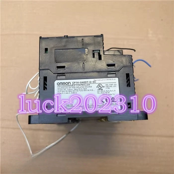 1PC USED CP1H-X40DT-D-SC PLC OMRON Programmable Controller #YY - Image 2 of 3