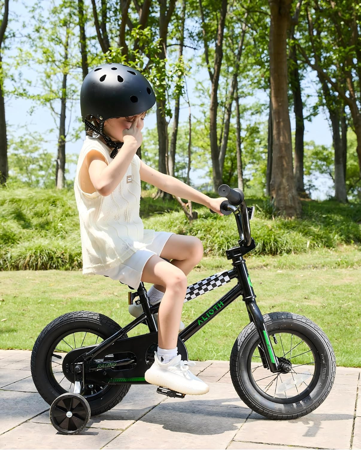 12 14 16 20 Inch Kids Bike BMX Style Bicycle with Training Wheels for 2-14 Years