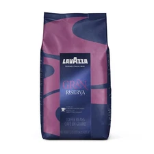 Lavazza Gran Riserva Whole Bean Coffee Blend, Dark Espresso Roast, 2.2LB Bag