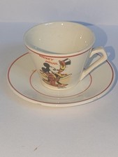 Wade Heath Walt Disney Mickey Mouse Tasse und Untertasse aus Kinder Teeservice!!