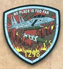 Israeli Air Force F‑15 PVC Patch "NO PLACE IS TOO FAR" 1298
