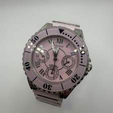 COGU Quartz Ladies' Pink Dial Dress Analog Wristwatch Currently Working