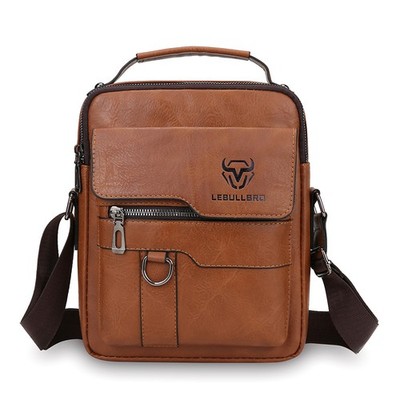Leather Bags Sling Bag Handbag Leather Sling Bag Mens Shoulder