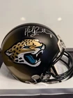 Mark Brunell signed Jaguars Two-Toned Mini Helmet- JSA COA (CLEAN AUTO)