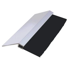 AMERICAN GARAGE DOOR SUPPLY BP4122-14 Brush Seal,Polyprop,2 in L,14 ft W,Black 3