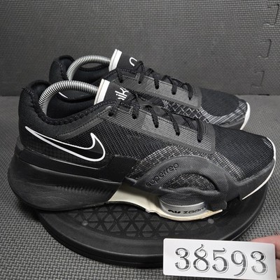 Nike Air Zoom SuperRep Shoes Womens Size 10 Black Training Sneakers DA9492-010