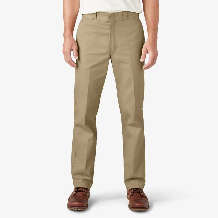Dickies Men's 874 Pants Classic Original Fit Work School Khaki Size 46 X 34