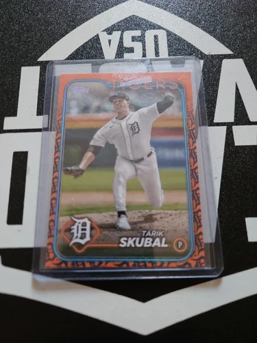 2024 Topps Tarik Skubal Team Color Border Variation #294 Detroit Tigers