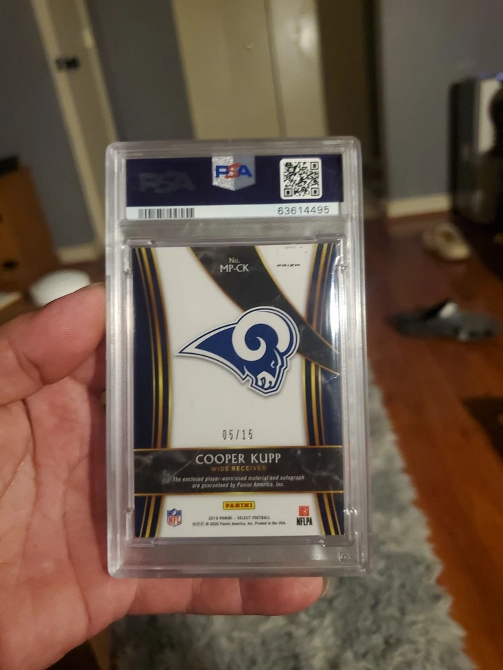 2019 Panini Select RPA Cooper Kupp #MP-CK Tie-Dye Prizm /15 - Image 3 of 4