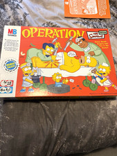 MB Games Operation The Simpsons Edition Electronic Board Game 2005 43227