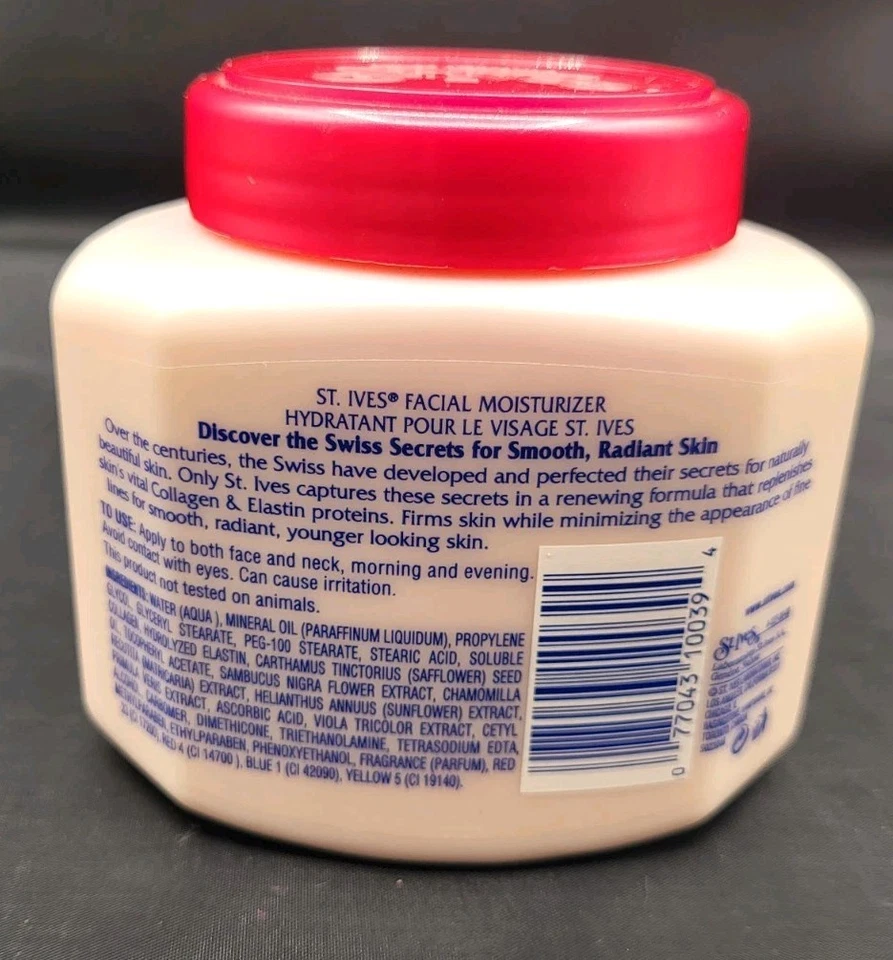 De Colección Nuevo St. Ives Hidratante Colágeno y Elastina Rosa Bañera 12oz. Foto 3 de 3