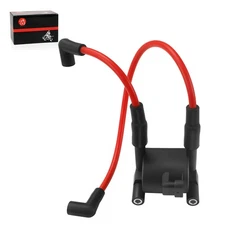 2012-2017 Ignition Coil w/ Spark Plug Wire Cap For FXDB Street Bob FXDF Fat Bob