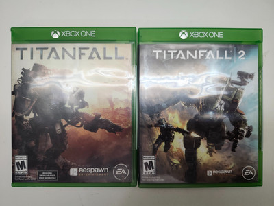 Lot Of 2 Games Titanfall, Titanfall 2 For Xbox One Shooter