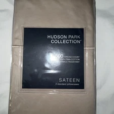 Hudson Park Collection 500TC Pima Sateen Wrinkle-Resistant, Std