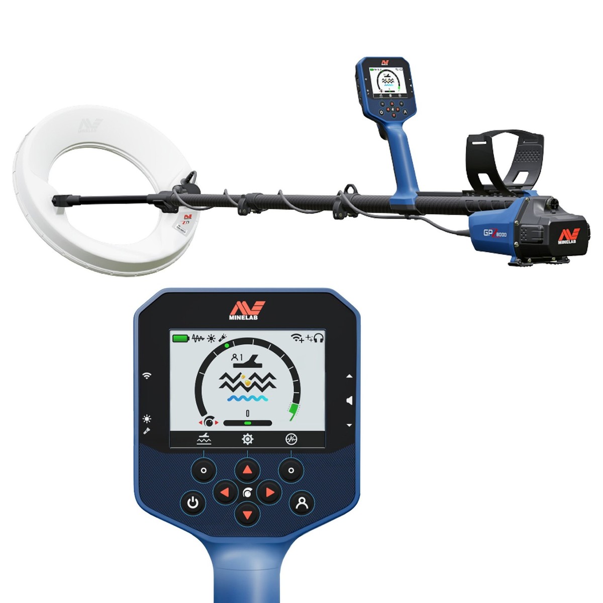 Minelab GPZ 8000 High-Performance Gold Prospecting Detector with