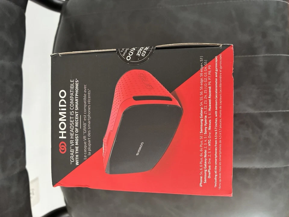 HOMiDO Grab Virtual Reality Headset For Smartphones Works With Google Cardboard - Image 3 of 4