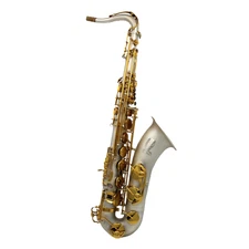Eastern Music SA80 style satin silver plated gold key tenor sax tenor saxophone