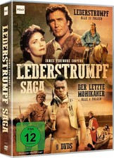 Lederstrumpf-Saga: Lederstrumpf + Der letzte Mohikaner DVD Lee Horsley