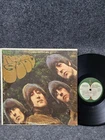 Vintage Beatles Rubber Soul Vinyl LP Record Capitol ST-2442 1965 Rock Album