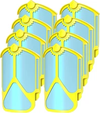 8 Packs Flying Insect Trap Refill Cartridges for Indoor House Home Compatible wi