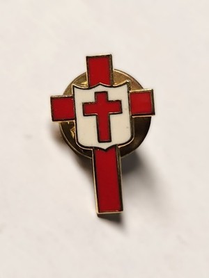 Sovereign Order of Knights Preceptor - Knights Templar Lapel Pin 3/4''